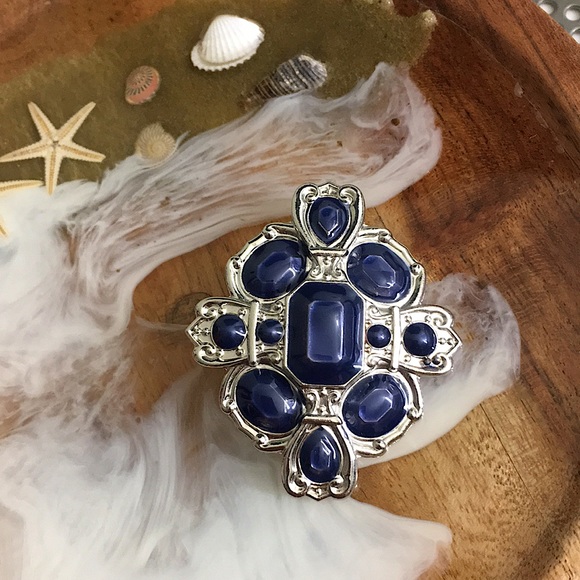 Jay Strongwater Accessories Jay Strongwater Scarf Slide Ring Or